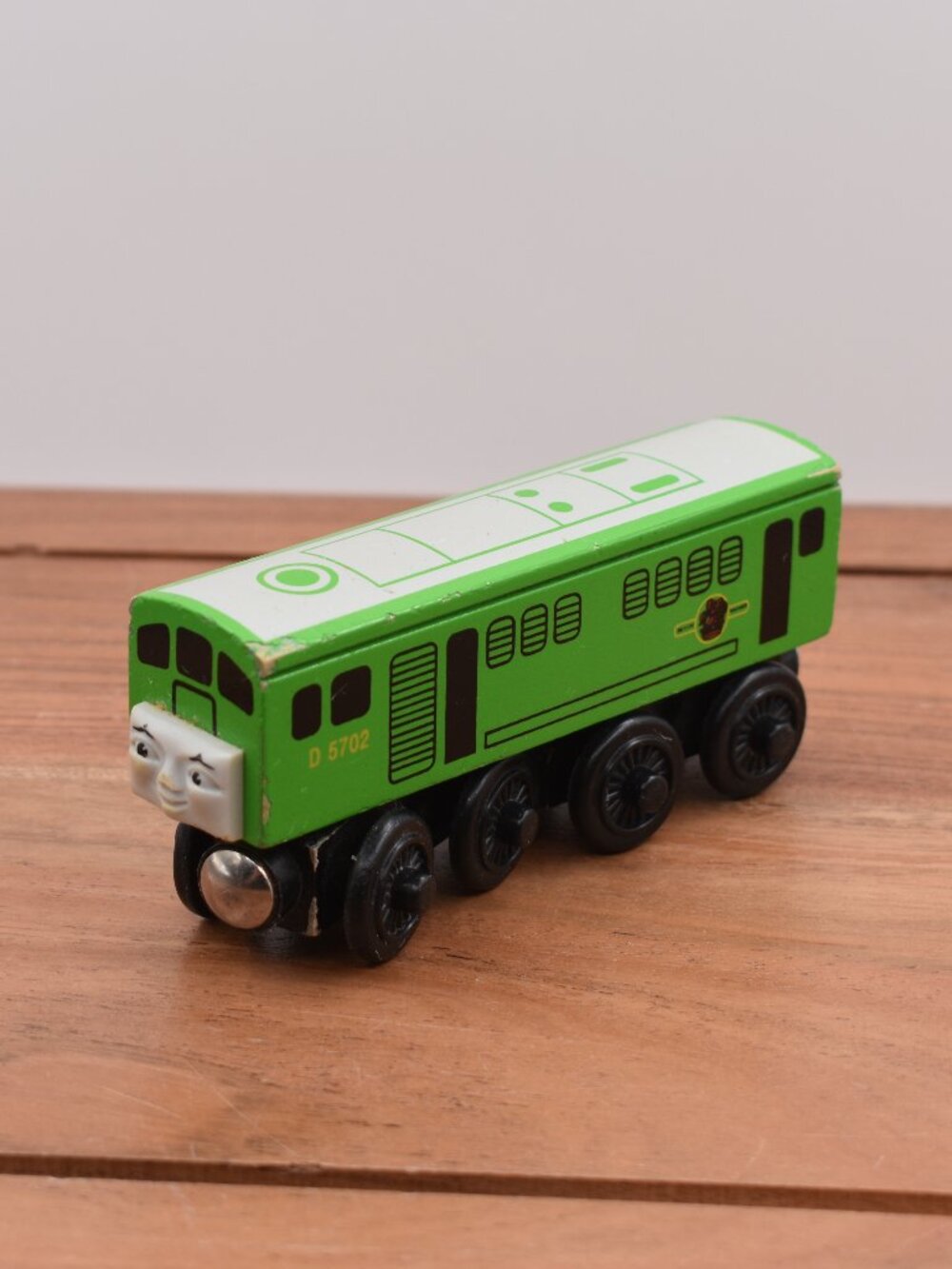 Boco D 5702 Diesel 2003 - Thomas & Friends Wooden Railway Train Engine Vintage